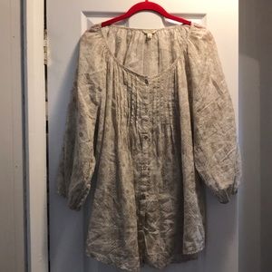 Women’s Plus Size Peasant Top